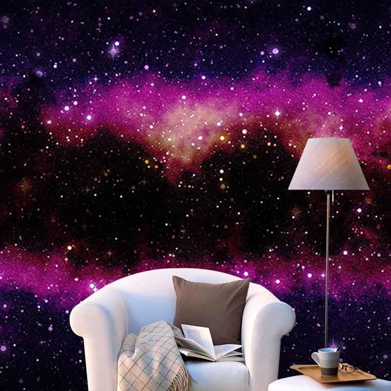 Living Room Mural Illustration Universe Wallpaper Eco-friendly Mural