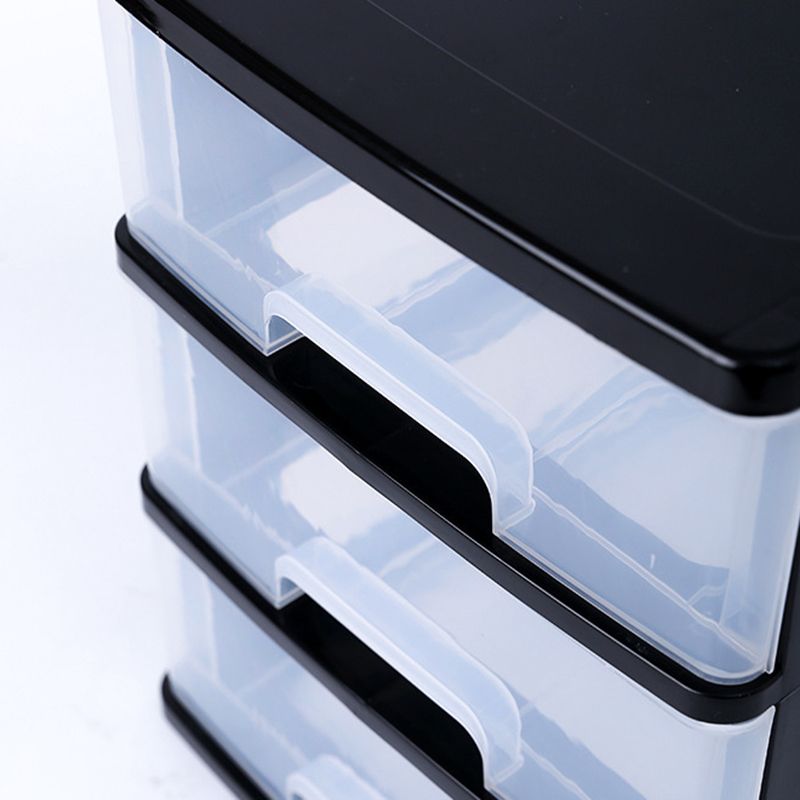 Plastic File Cabinet Transparent Drawers Lateral Contemporary File Cabinet