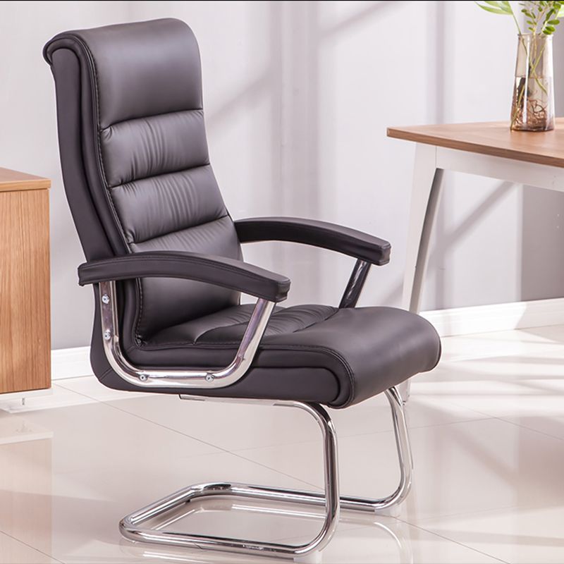 Metal Frame Contemporary Task Chair with High Back Executive Ergonomic Computer Chair