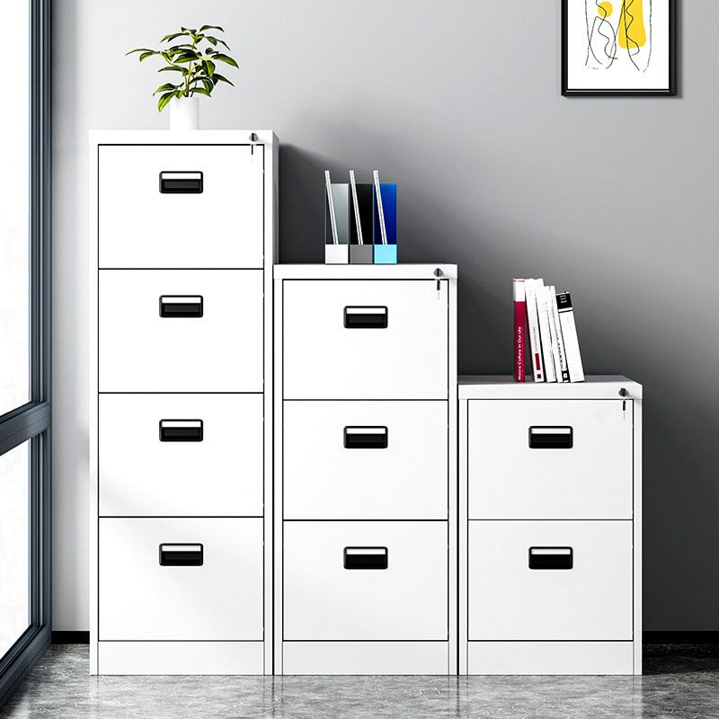 Vertical File Cabinet Metal Simple File Cabinet with Drawers for Office