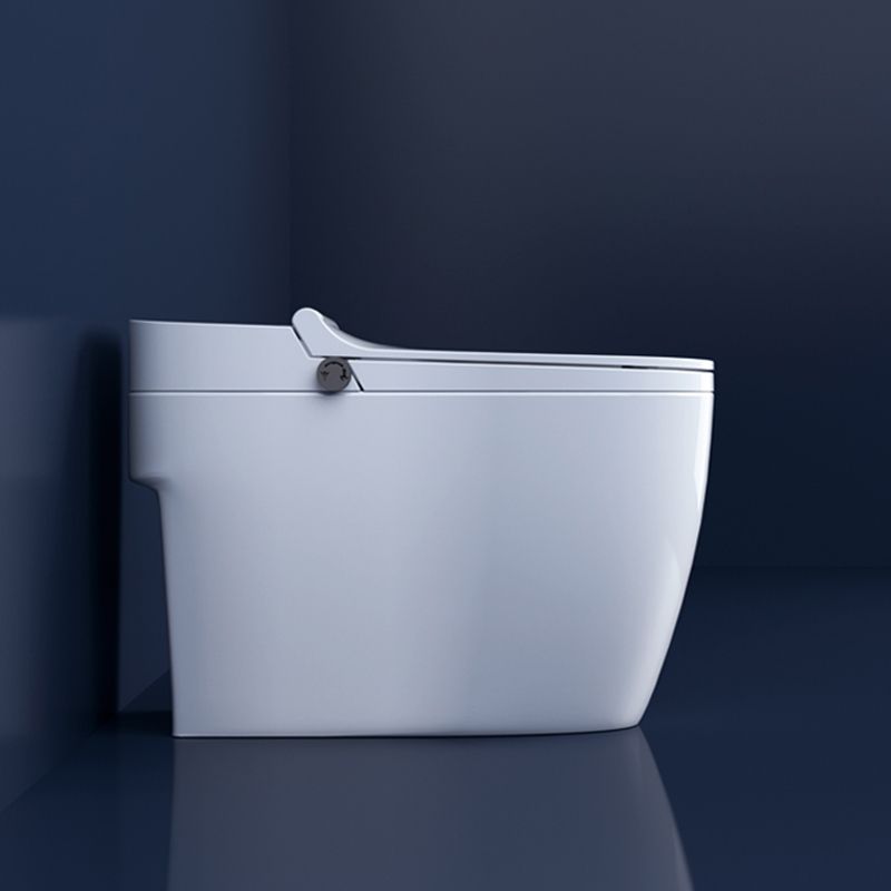 Elongated Floor Mount Bidet Vitreous China Bidet without Water Pressure Control