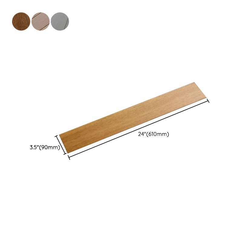 Modern Wood Flooring Wire Brushed Water Resistant Click-Locking Wood Tile