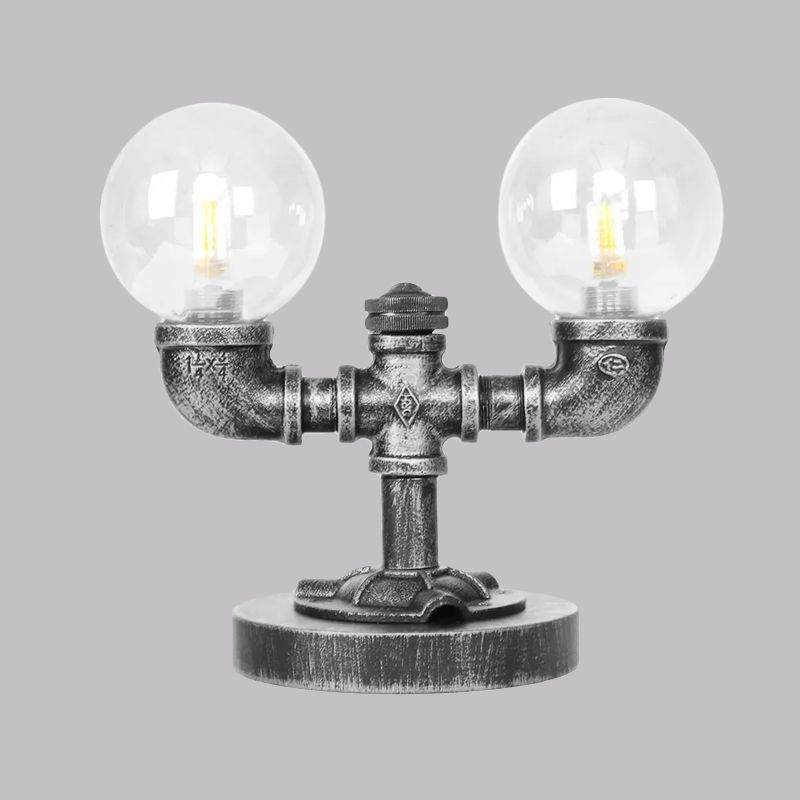 Lampe de bureau rond industrielle 2/3