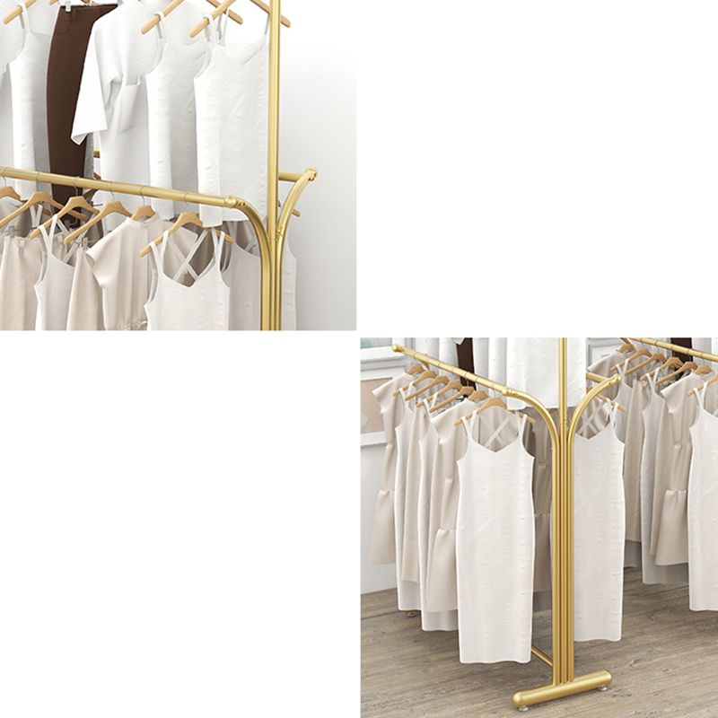 Gorgeous Metal Coat Rack Solid Color Coat Hanger for Bedroom