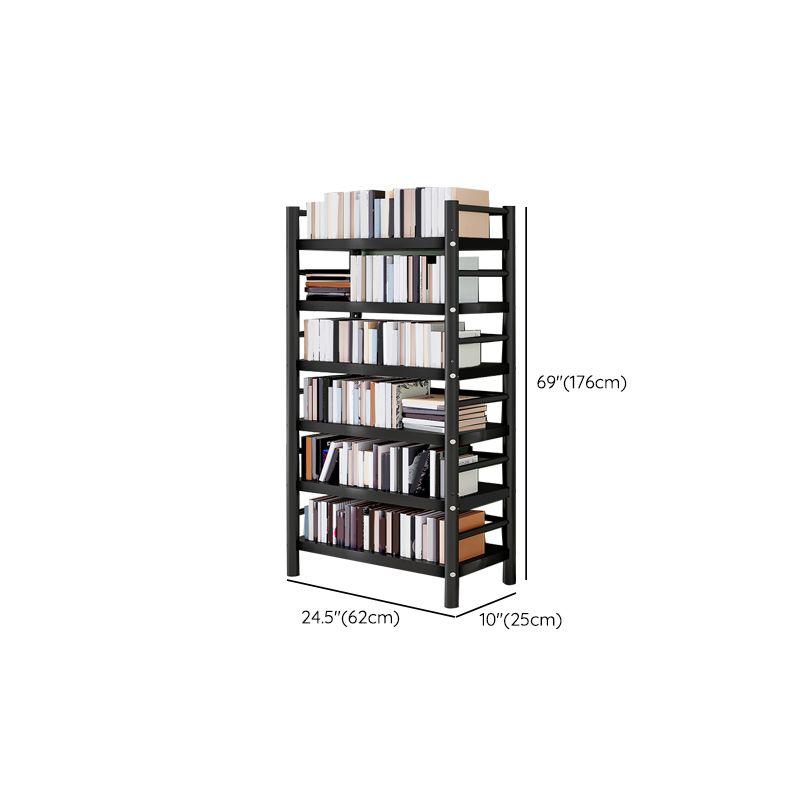 Industrial Freestanding Shelf Bookcase Steel Children's Bookshelf