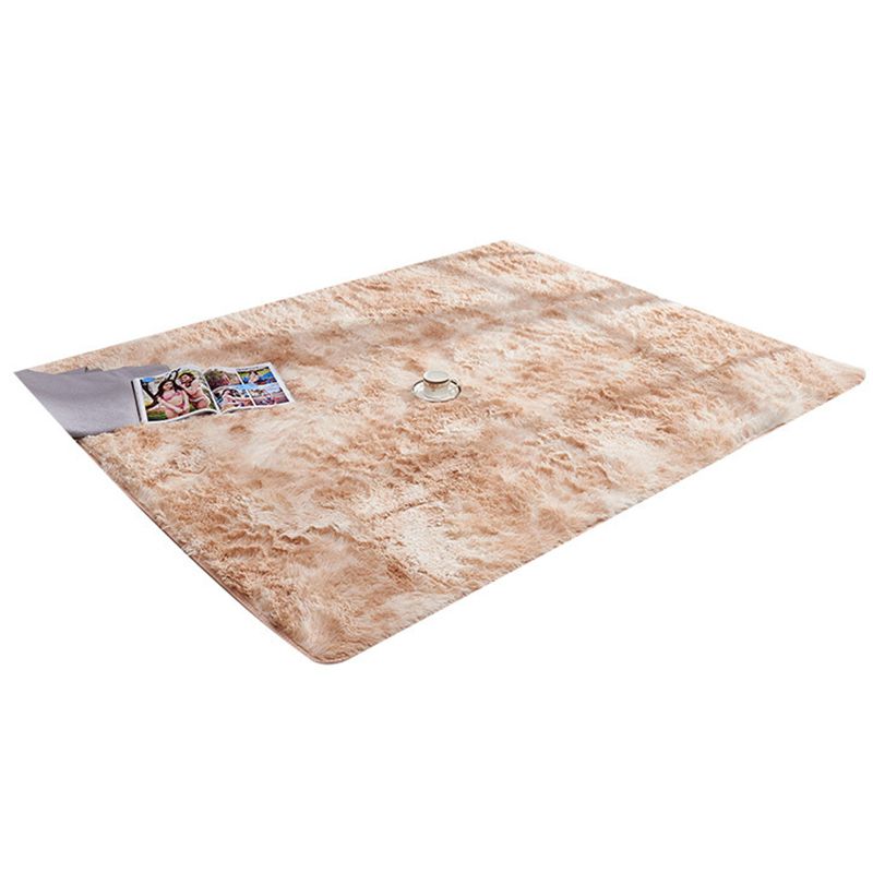 Stilvolle lässige Krawattenfärbententeppich Individualität Komfort Shag Indoor Teppich Polyester Nicht-Schlupf-Hintergrund Teppich für Home Dekoration