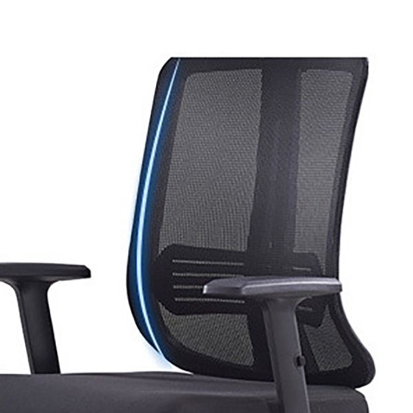 Modern Desk Chair Mesh Conference Chair Mid/High-Back Chair with Wheels