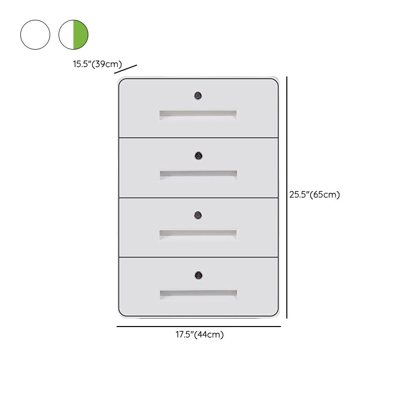 Traditional Cabinet Steel with Locking Drawers Filing Cabinet for Office