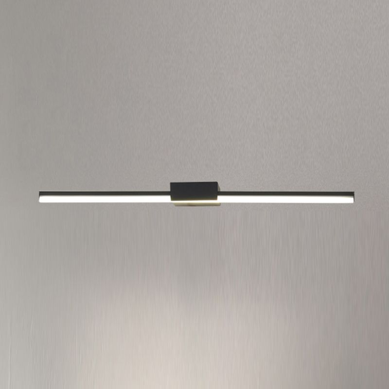 Moderne stijl strip vorm wandverlichting metaal 1 lichte wandwanden voor doucheruimte