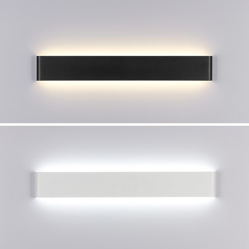 Minimalism Wall Light Fixtures Aluminium LED Indoor Vanity Lighting