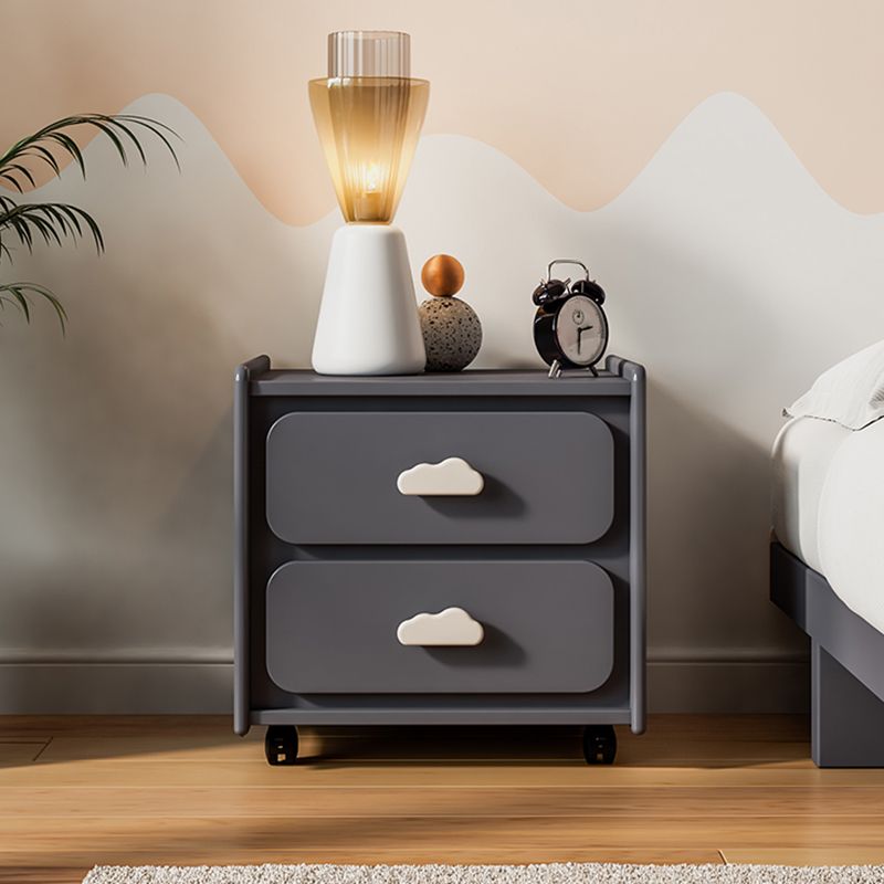 Wooden Bedside Table for Nursery Modern & Contemporary Nightstand Kids