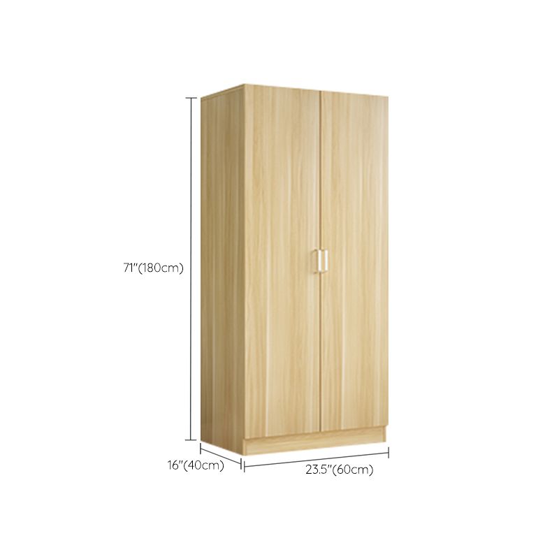 Matte Modern Coat Locker Wood High Gloss Kids Closet with Garment Rod