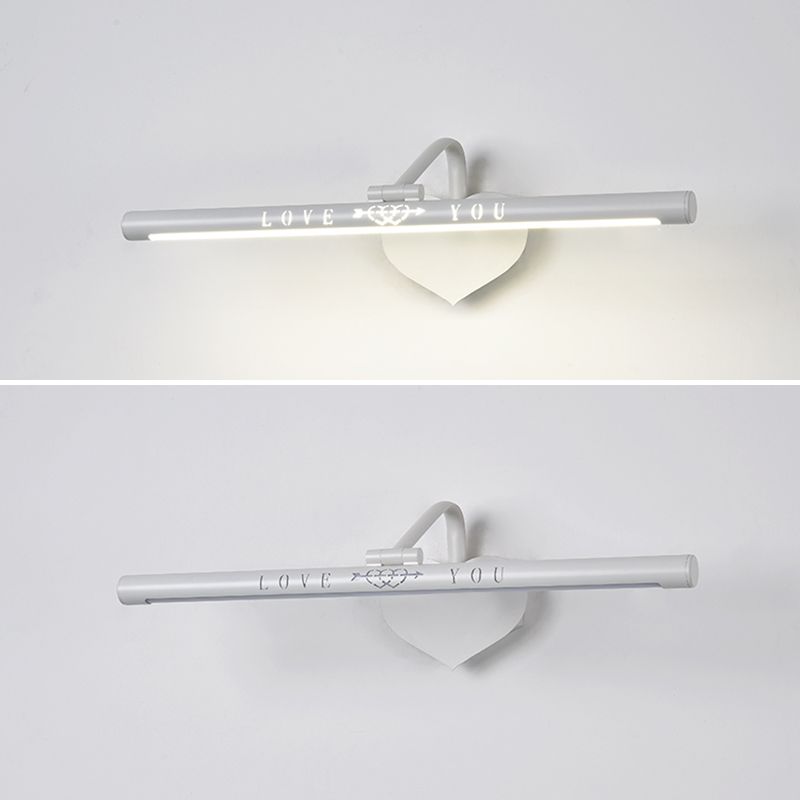 Noordse moderne spiegellicht Simple Strip Shape Mirror Lamp Fixture voor badkamer