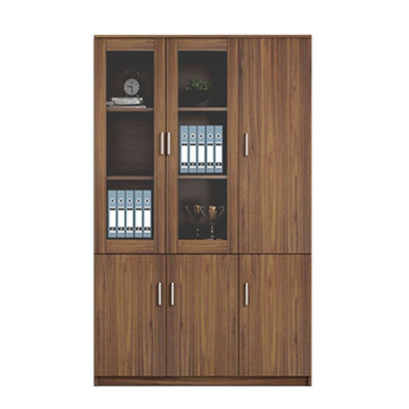 Medieval Modern File Cabinet Wooden Frame Storage Vertical File Cabinet