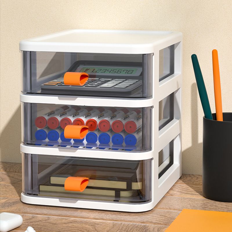 Transparent File Cabinet Drawers Plastic Modern Vertical File Cabinet