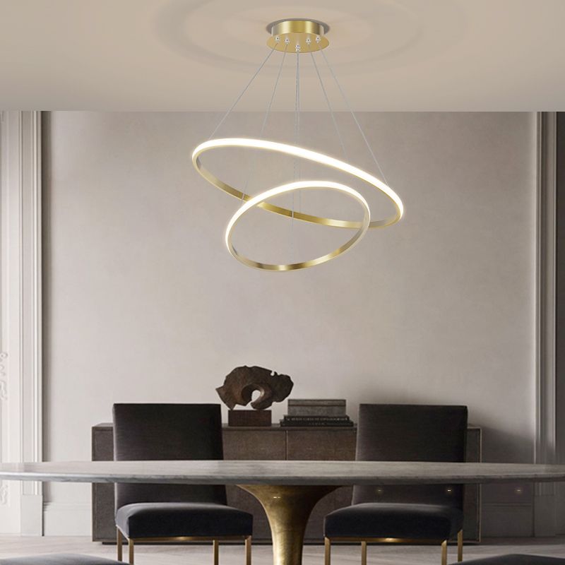 Luxe luxueuse moderne à style simple de style LED