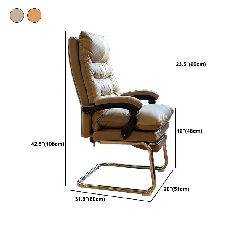 31"W Contemporary Arm Chair Upholstered Tilt Mechanism Swivel Chair