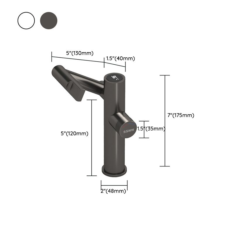 Adjustable Centerset Lavatory Faucet Modern Centerset Bathroom Faucet