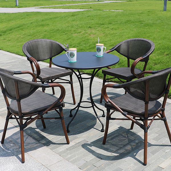 Contemporary Water Resistant Dining Table 2-Seater Patio Table