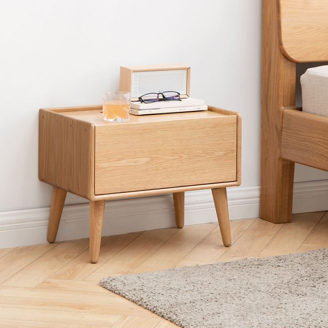 Oak Bedside Table for Nursery Modern & Contemporary Nightstands