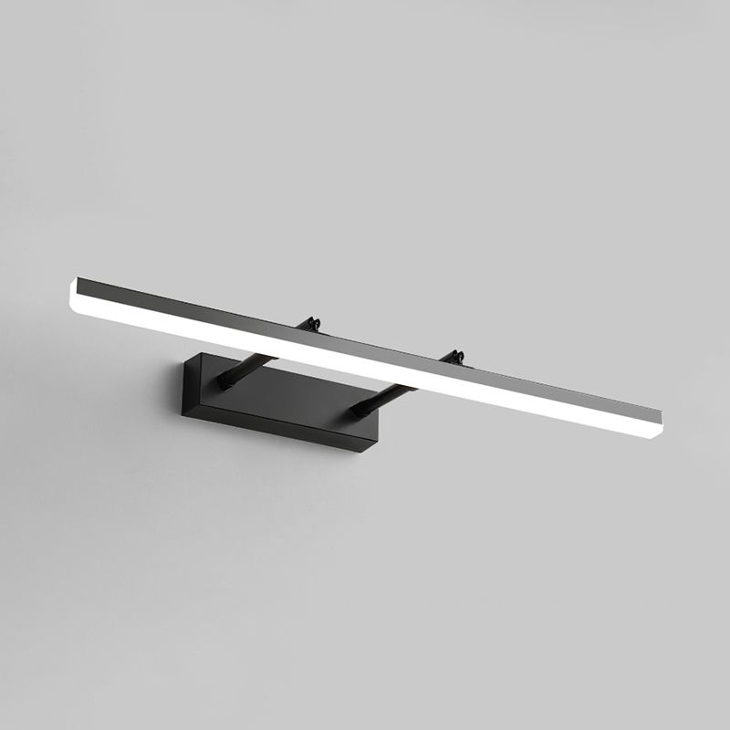 Zeitgenössischer Minimalismus -Stil LED Eitelkeit Wandbeleuchtung Linear Eitelkeitsleuchte für Badezimmer