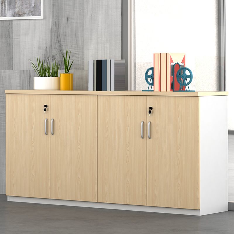 Modern Lateral Filing Cabinet Wood Filing Cabinet with Locking Storage