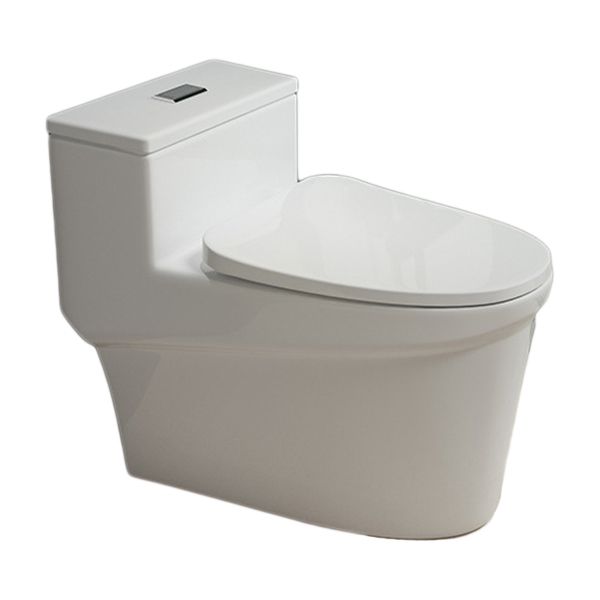 Traditional Toilet Bowl One Piece Toilet Floor Mounted Siphon Jet Flush Toilet