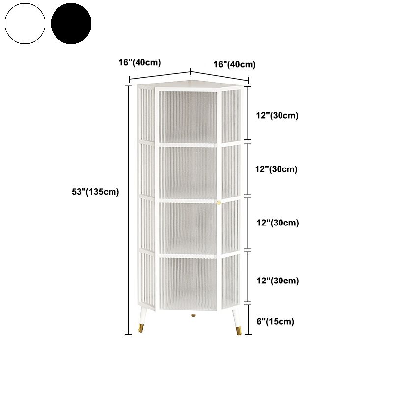 Modern Cabinet Multi-shelf Display Buffet Cabinet with Door for Living Room