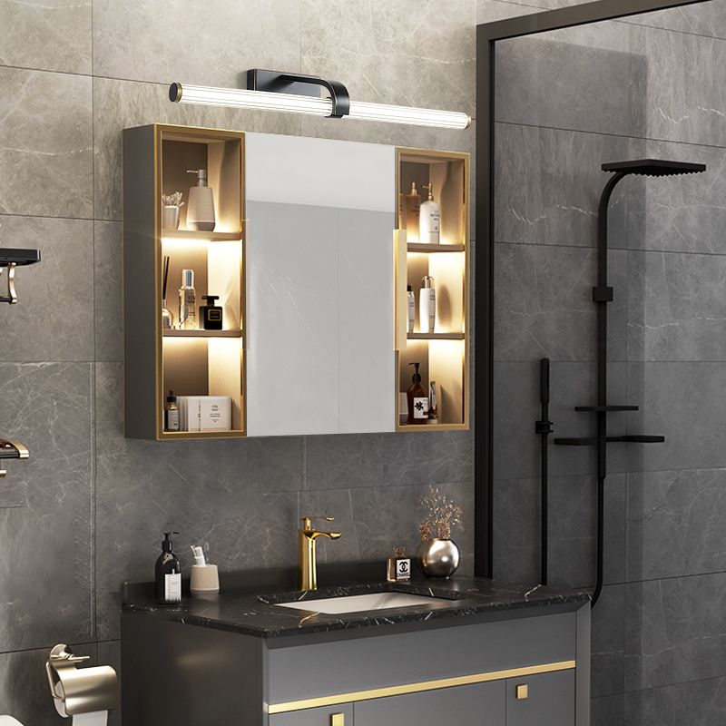 Luz de espejo de maquillaje de lámpara de espejo simple moderno para el baño de baño