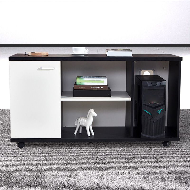 Contemporary Lateral Filing Cabinet Wood Filing Cabinet with Storage