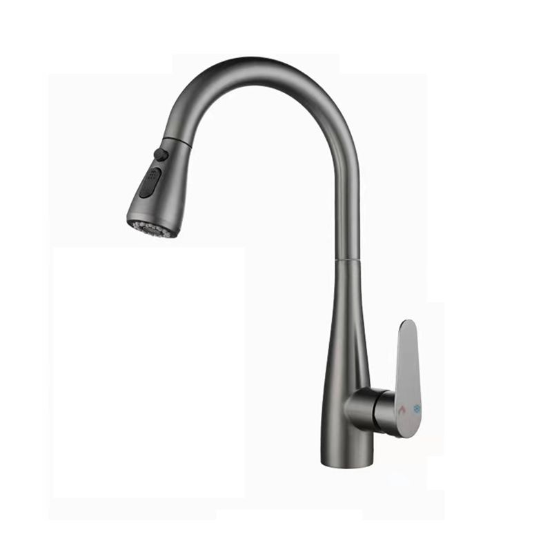 Pull down Kitchen Faucet Single Handle Faucet with Pull out Sprayer