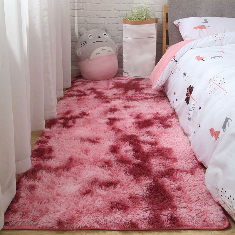 Tapis ouest pain, faux faux laine intérieure, tapis de support anti-glissement lavable tapis pour chambre à coucher