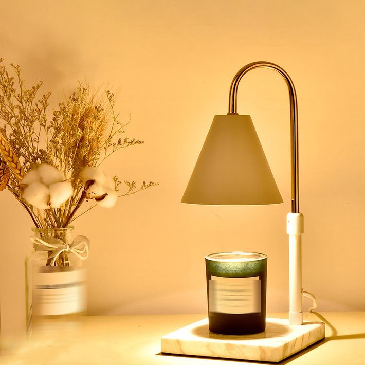 Modern Table Lamp Aromatherapy Melting Wax Desk Light (Aromatherapy Candles Not Included)