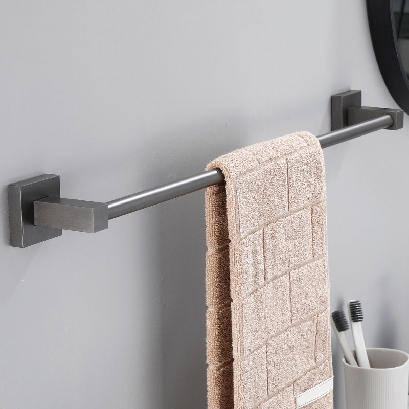 Contemporary Bathroom Accessory As Individual Or As a Set in Metal