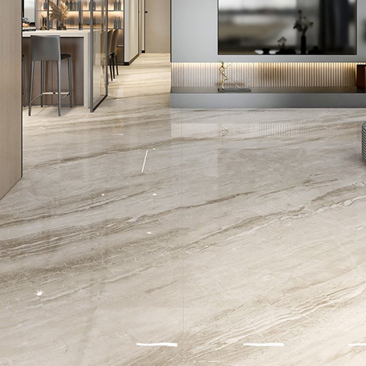 Rectangle Wall & Floor Tile Marble Print Polished Porcelain Floor and Wall Tile