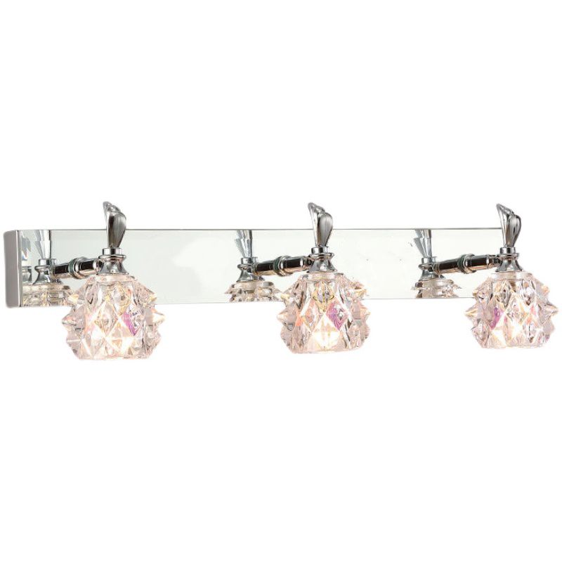 Modern Minimalist Style Bubble Vanity Lighting Fixtures Vanity Lights with Crystal Shade