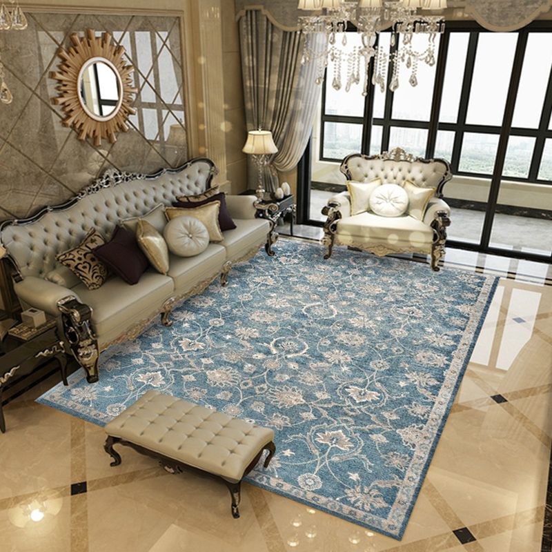 Alfombra de área multicolor alfombra de poliéster antideslizador de área multicolor para sala de estar para sala de estar