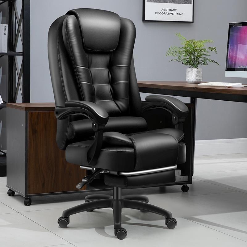 Modern High Back Executive Chair No Distressing Wheels Managers Chair