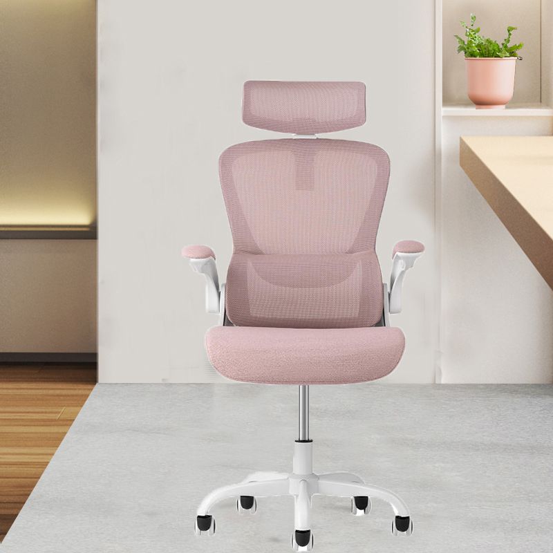 Modern Removable Arms Slide Chair No Distressing Ergonomic Desk Chair