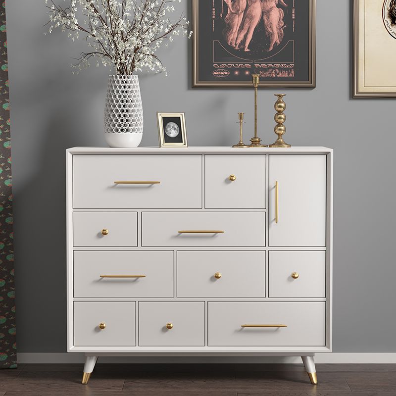 Birch Living Room Sideboard Cabinet Glam Buffet Server Cabinet