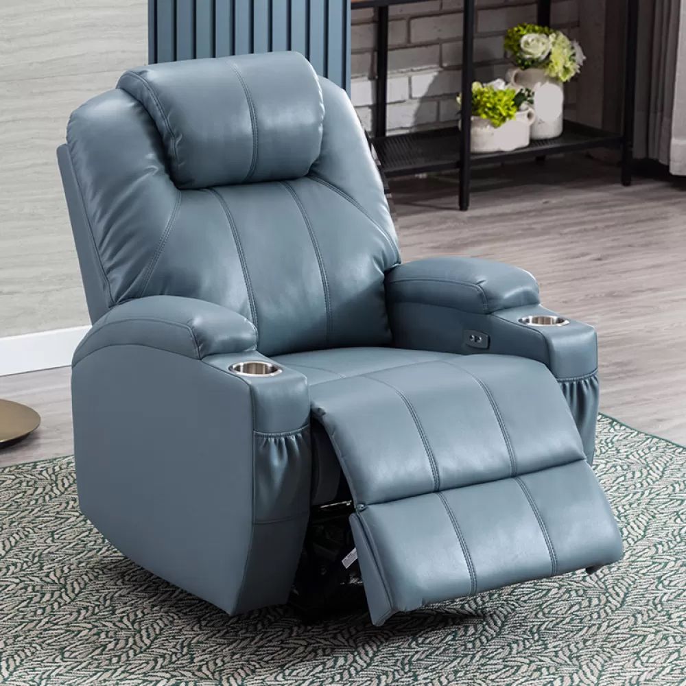 Standard Home Theater Recliner with Position Lock Recliners with Storage