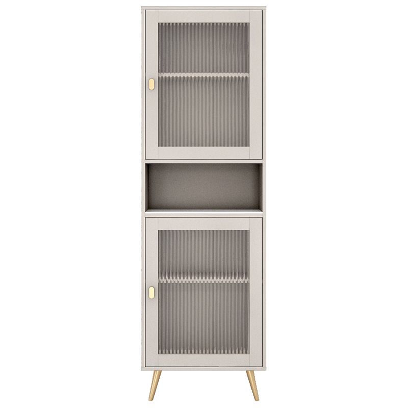 Engineered Wood Standard Bookcase Modern Closed Back Bookshelf for Home