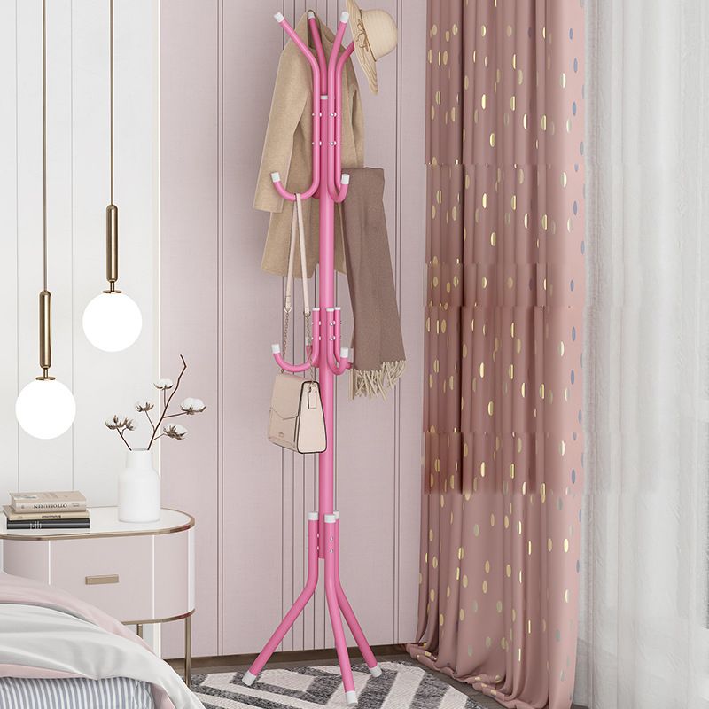 Modern Entryway Kit Metal Hooks Included Free Standing Hall Stand Coat Hanger