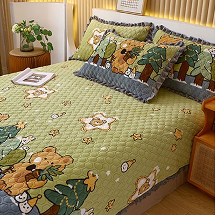 Sheet Sets Polyester Floral Printed Wrinkle Resistant Breathable Super Soft Bed Sheet Set