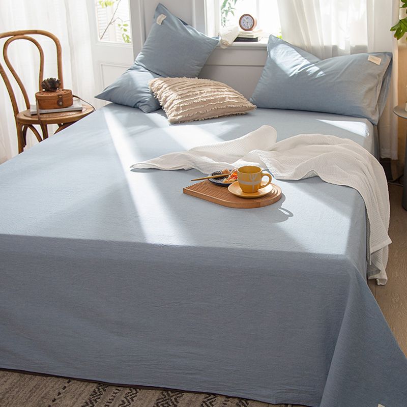 Non-Pilling Sheets Cotton Breathable Soft Fade Resistant Bed Sheet