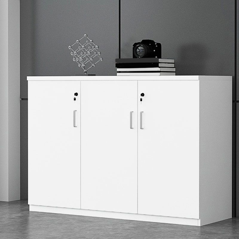 Lateral Engineered Wood File Cabinet White Modern Filing Cabinet