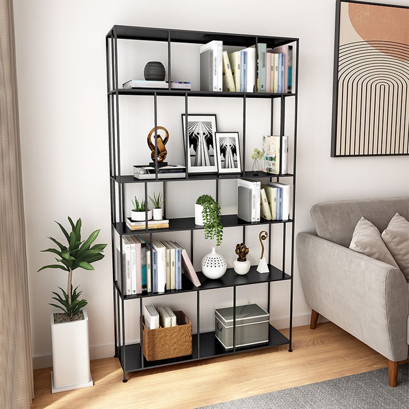 Libreria Etagere in metallo aperto moderno scaffale rettangolare