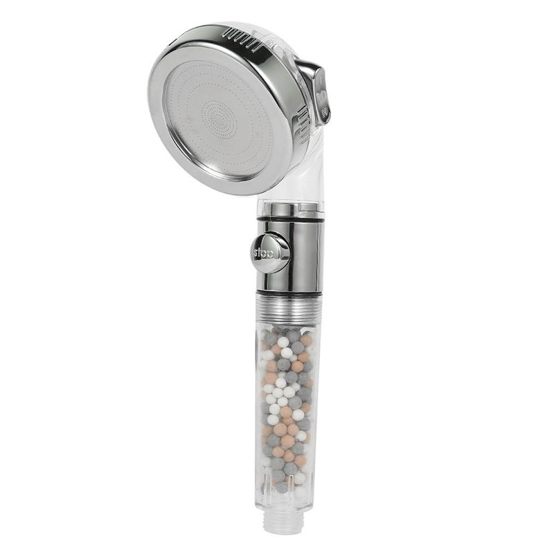 Handheld Shower Head with Katalyst Water Filtration Wall-Mount Showerhead