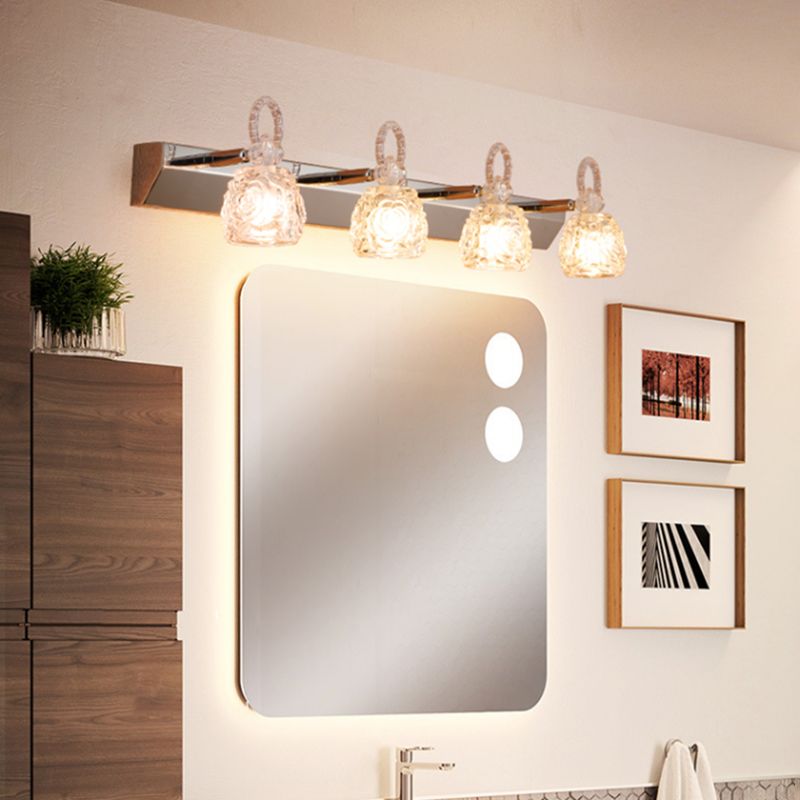 Modern Simple Mirror Light Noordse toilet Toilet Badkamer Glazen schaduw Mirror Lamp FIETE