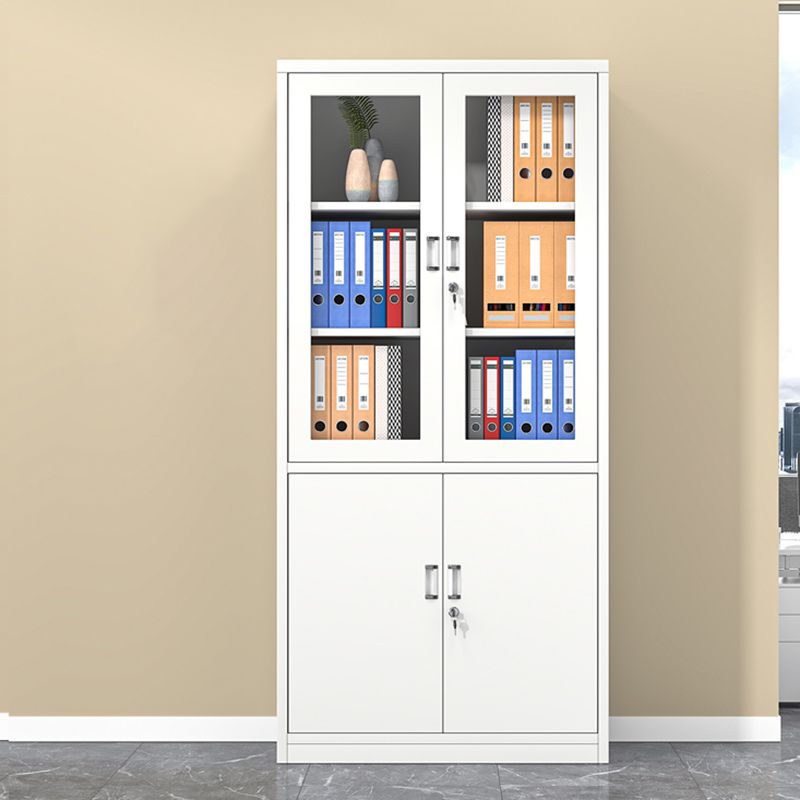 Modern Metal File Cabinet Solid Color Filing Cabinet for Home Office